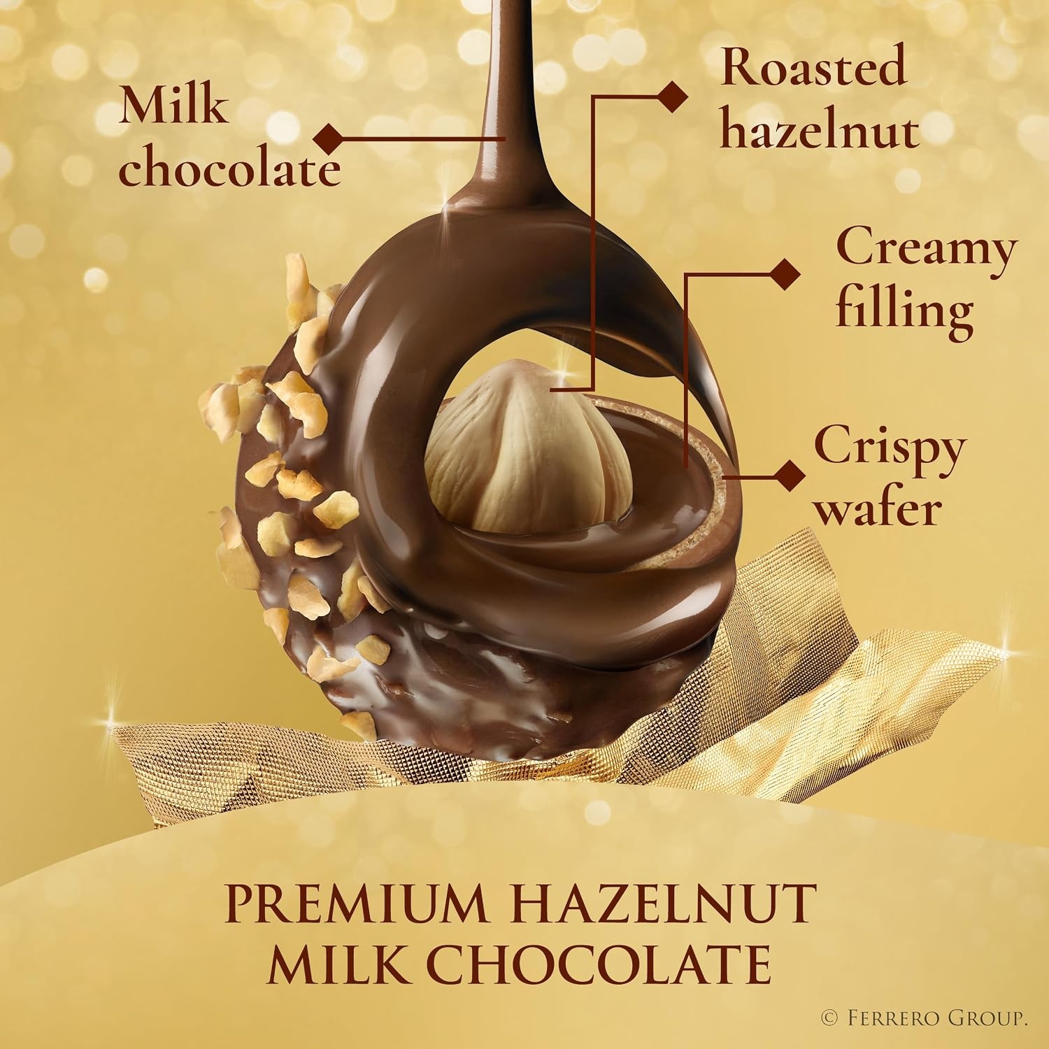 image:imageFerrero Collection Assorted Chocolate Candy Gift Box 12 Ct 46 ozChocolate