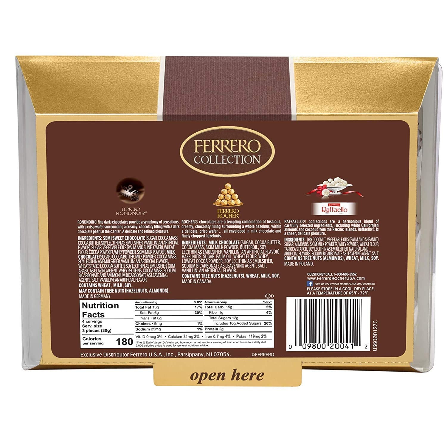 image:imageFerrero Collection Assorted Chocolate Candy Gift Box 12 Ct 46 ozClassic