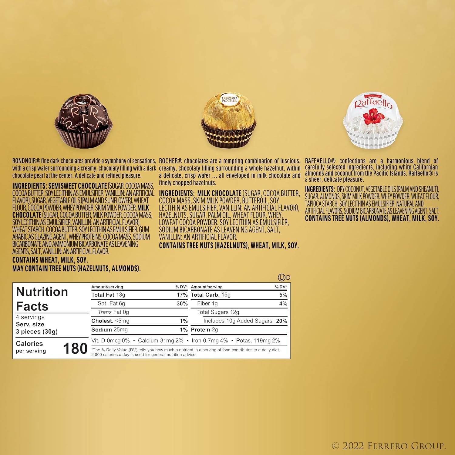 image:imageFerrero Collection Assorted Chocolate Candy Gift Box 12 Ct 46 ozClassic