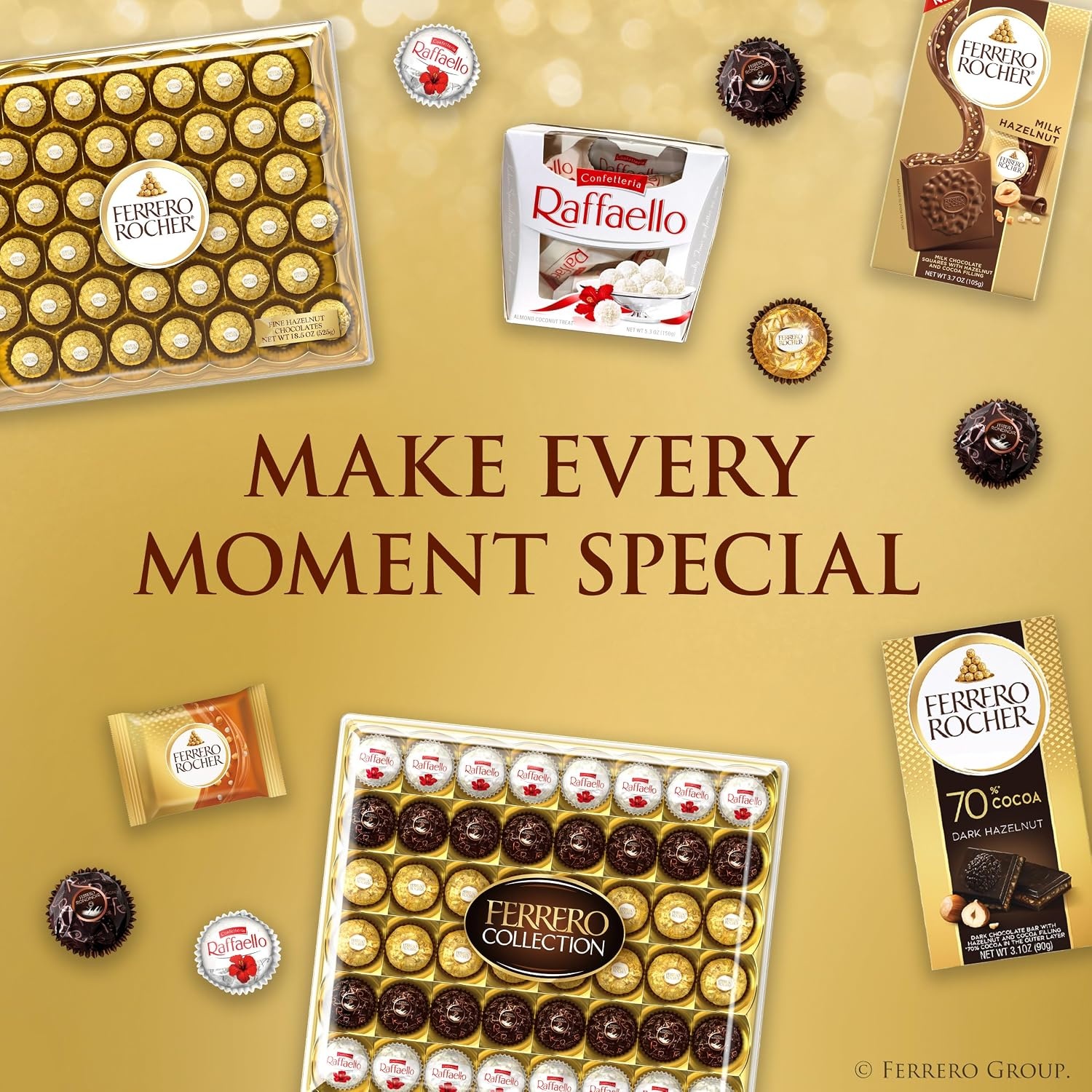 image:imageFerrero Collection Assorted Chocolate Candy Gift Box 12 Ct 46 ozClassic