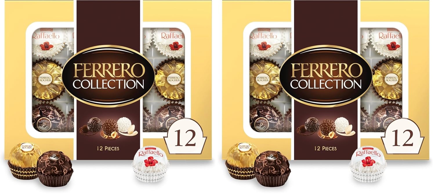 image:imageFerrero Collection Assorted Chocolate Candy Gift Box 12 Ct 46 ozClassic