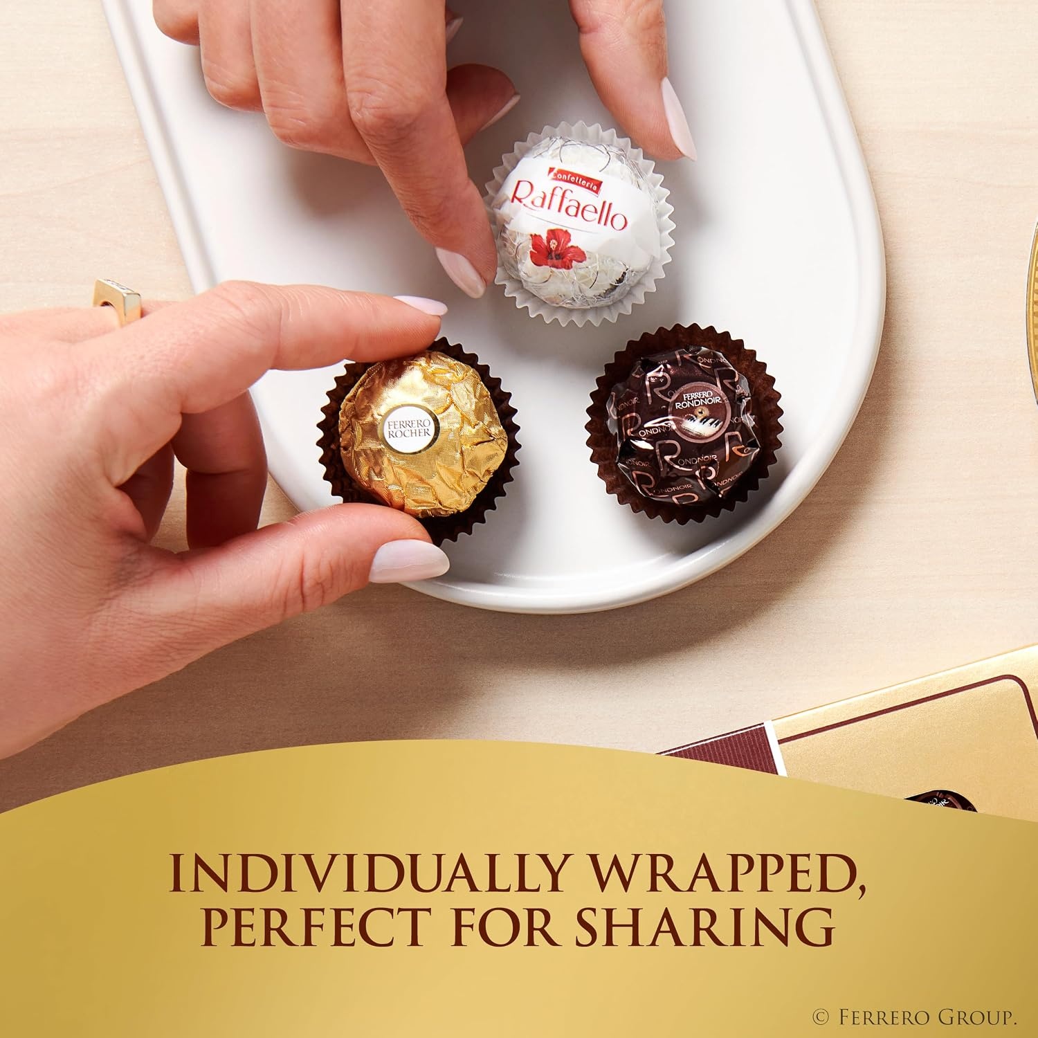 image:imageFerrero Collection Assorted Chocolate Candy Gift Box 16 Ct 61 oz61 Ounce Pack of 6