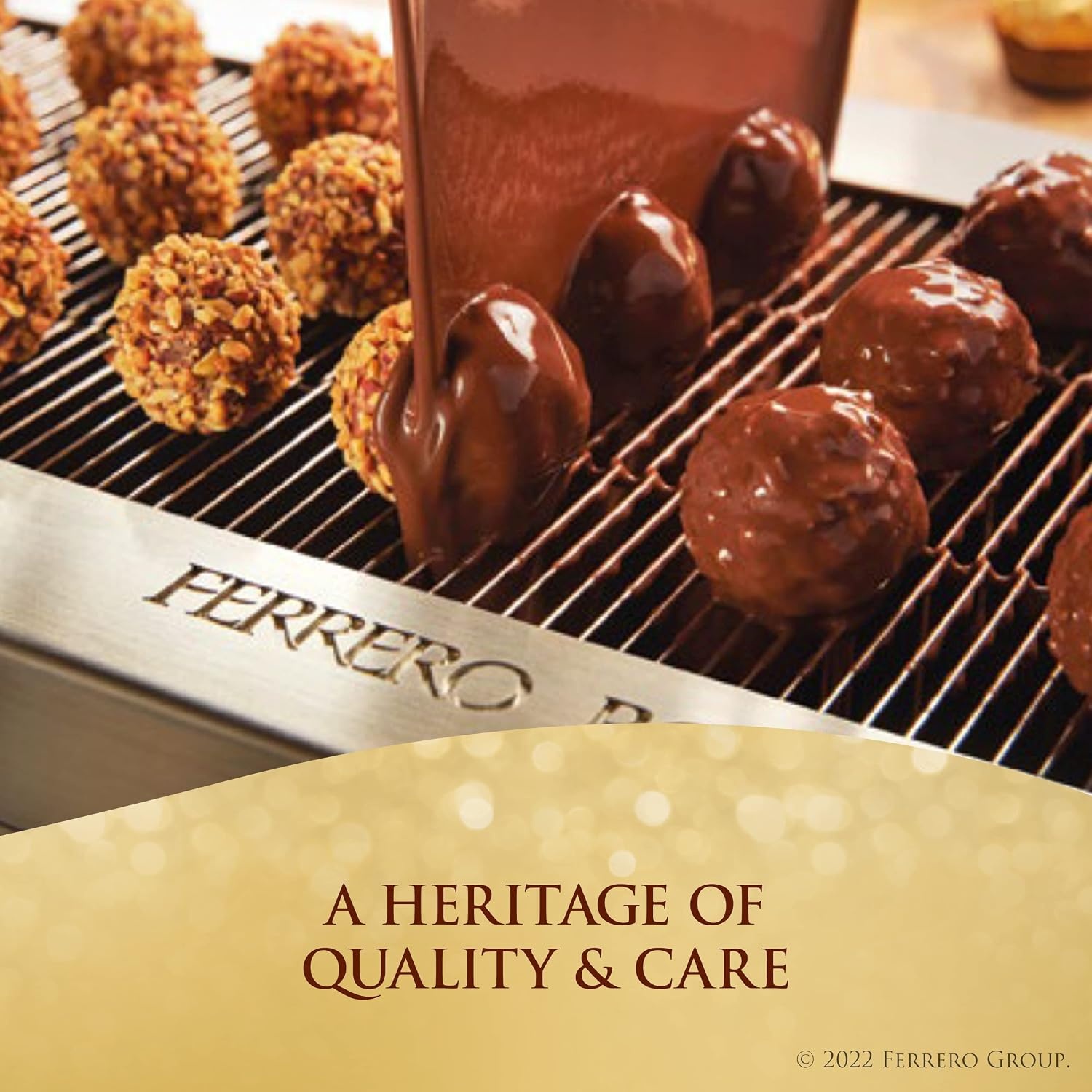 image:imageFerrero Rocher Chocolate Candy Hazelnut Milk Chocolates 24 Ct 106 oz24 Count Pack of 2