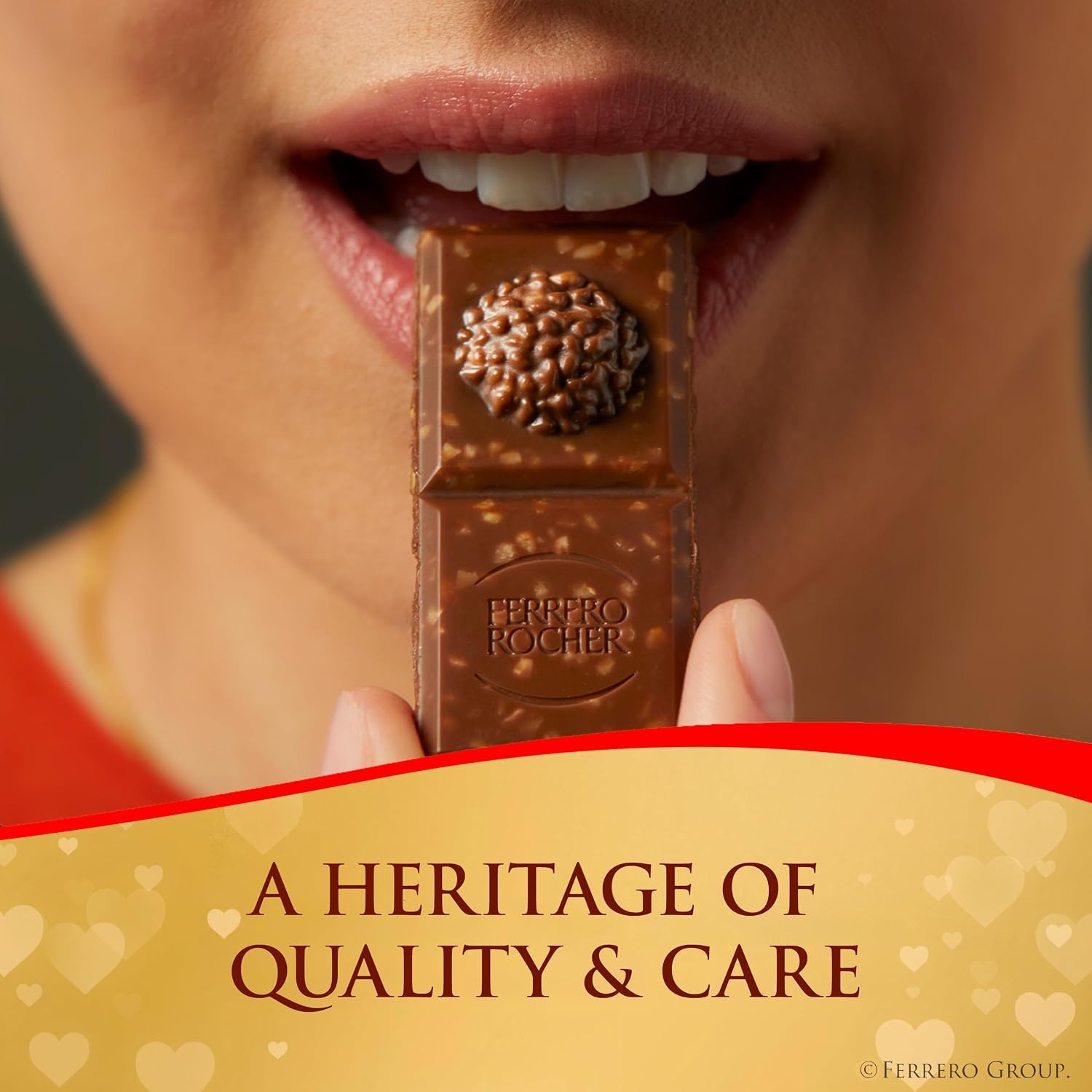 image:imageFerrero Rocher Milk chocolate bars Cocoa Hazelnut Filling 8 CtMilk Chocolate