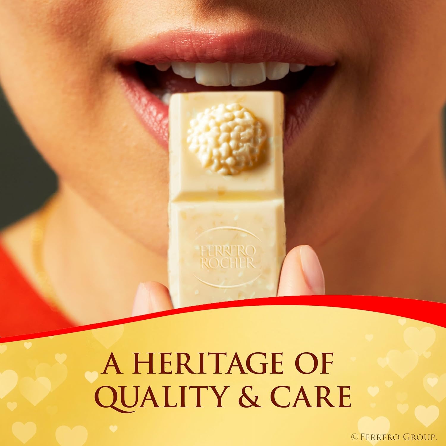 image:imageFerrero Rocher White chocolate bars Creamy Hazelnut Filling 8 Ct