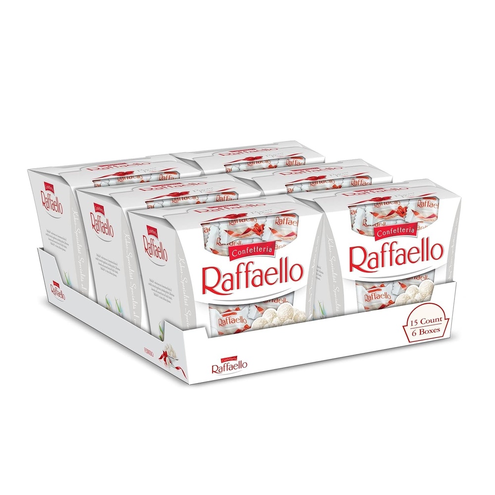 image:imageRaffaello Coconut Almonds Candy Snack Boxes 6 Boxes 53 oz Each
